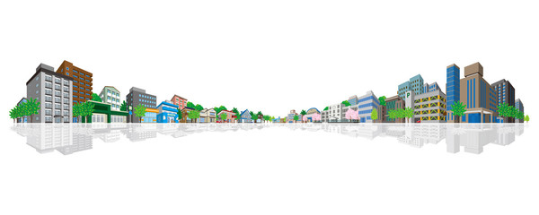 Obraz premium 街並み