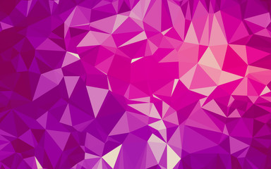 Obraz premium Abstract low poly background, geometry triangle