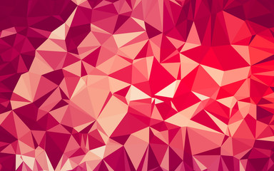 Abstract low poly background, geometry triangle