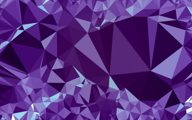 Abstract low poly background, geometry triangle