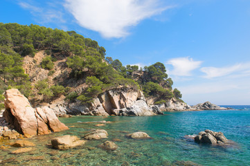 Fototapeta premium Coast Costa Brava in Spain