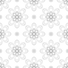 Floral Fine Seamless Pattern