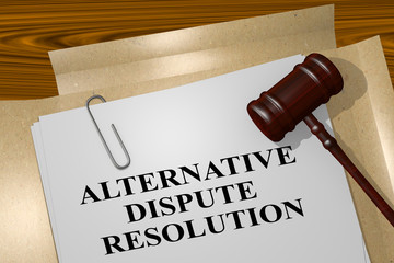 Alternative Dispute Resolution - legal concept