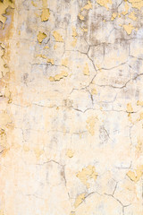 yellow plaster wall texture background