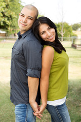 Obraz premium Happy Hispanic Couple