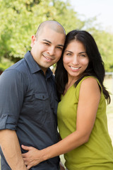 Obraz premium Happy Hispanic Couple