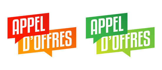 Appel d'offres