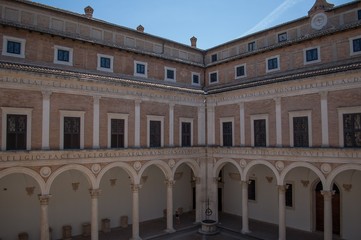 Fototapeta premium cloister Ducal Palace Urbino