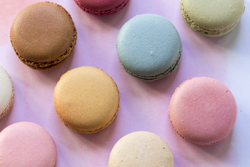 Assorted macarons