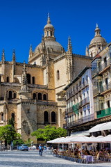Fototapeta na wymiar Segovia, Kathedrale