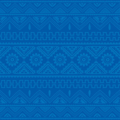 soft blue native american ethnic pattern