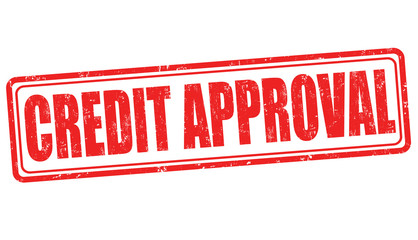 Credit approval stamp