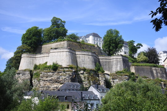 Bastionen des Heilig-Geist Plateau in Luxembourg