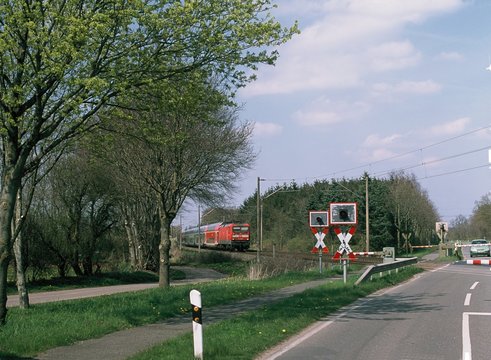 am Bahn&uuml;bergang