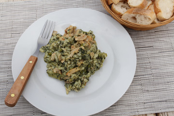risotto poulet et pesto 25072016