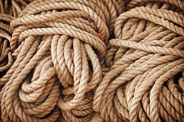 Thick strong rope on the open market