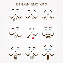 Various emotions icon