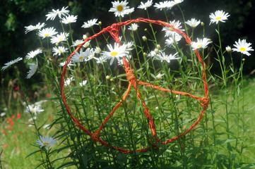 Friedenszeichen - peace sign