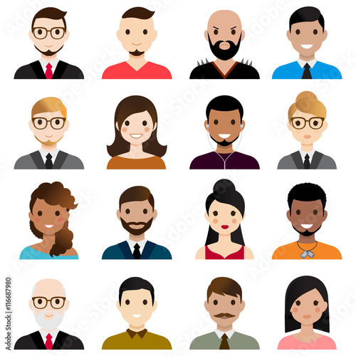 "User Avatars" Stock image and royalty-free vector files on Fotolia.com ...