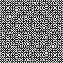 Fototapeta premium Vector hipster abstract geometry pattern flower,black and white seamless geometry background,subtle pillow pattern design,creative abstract art deco pattern,hipster fashion print