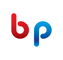 bp logo initial blue and red