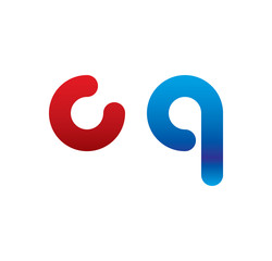 cq logo initial blue and red