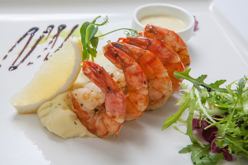Fried shrimps