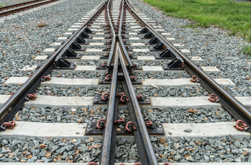 Fototapeta premium Image of railroad