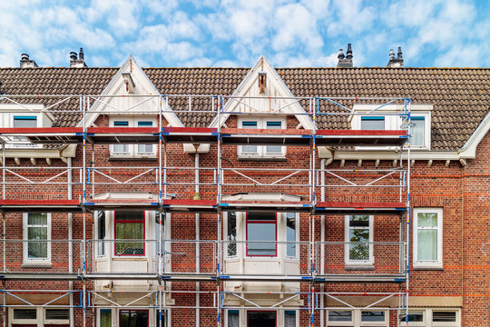 Renovation of Dutch apartment houses in Amsterdam