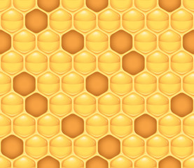 Honeycomb seamless pattern