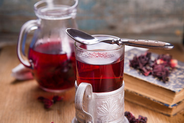 tea from hibiscus