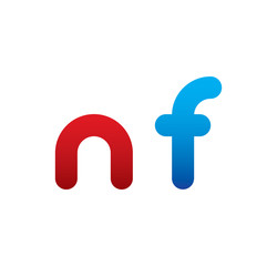 nf logo initial blue and red 
