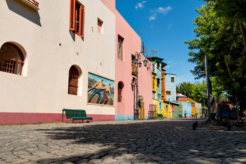 La Boca, colorful neighborhood, Buenos Aires Argentine