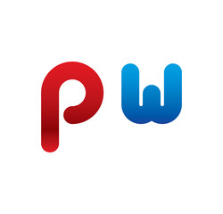 pw logo initial blue and red 