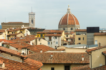 Fototapeta na wymiar The Cattedrale di Santa Maria del Fiore in Florence; Italy 2016