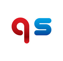 qs logo initial blue and red 