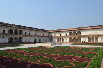 Дворик внутри дворца