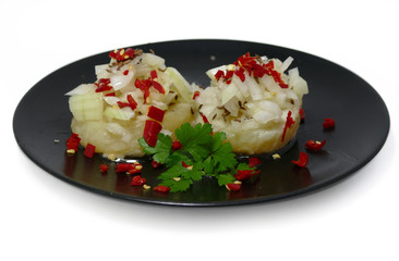 Handkäse mit Rock-Musik (Chili)