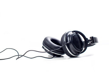 Headphones. Isolated on white background