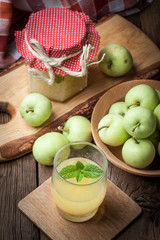 Fresh boiled compote.