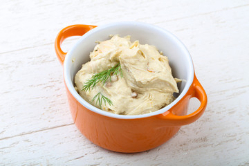 Arabic traditional cuisine - hummus