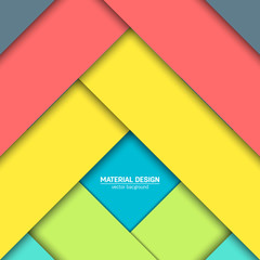 Vector material design background. Abstract creative concept layout template. For web and mobile app, paper art illustration design. style blank, poster, booklet. Motion wallpaper element. Flat ui