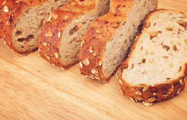 Wholegrain Bread With Oats And Nuts