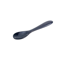 Wooden spoon on white background