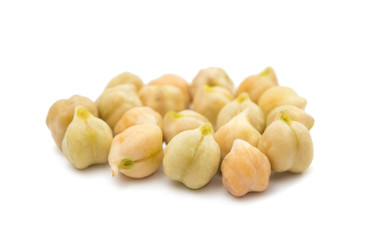 chickpeas isolated