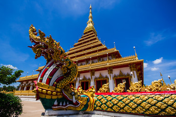 Fototapeta premium Wat Nong Wang (Phra Mahathat Kaen Nakhon).