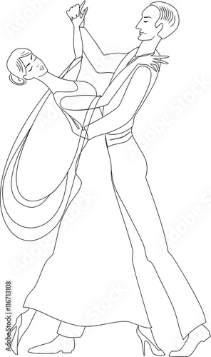 Dancing Couple Printable