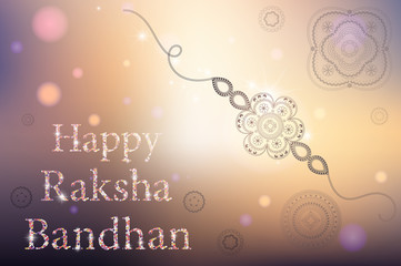 Happy Raksha Bandhan celebration.