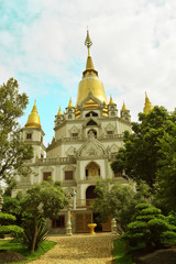 Fototapeta na wymiar Buu Long temple in Ho Chi Minh city, vietnam