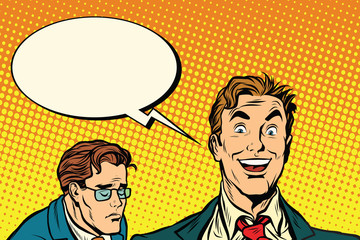 happy and sad people